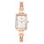 TIMEX Silver-Tone Rectangle Dial Analog Women’s Watch – TWEL22802