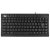 Tag Blaze Mini Usb Wired Membrane Tenkeyless Keyboard | 95 Keys With Dedicated Media Control Buttons | Compact Design | Sleek And Slim | Silent Performance | Plug And Play For Pc, Laptop, Mac (Black)