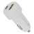 Zebronics 48W Car Charger with Dual Output – Type-C (30W) & USB (18W), PPS Tech, Rapid Charging, LED Indicator, for Smartphones, iPhones, Tablets, Earbuds (CC48 Plus, White)