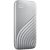 WD My Passport™ SSD 1TB Silver, 1050MB/s Read, 1000MB/s Write, PC & Mac Compatiable, 5 Year Warranty