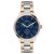 TIMEX Analog Watch for man with Blue Round Dial & Multicolor Stainless Steel Bracelet Band Water Resistant Men’s Wrist Watches – TWHG03SMU15