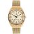adidas Men Stainless Steel Originals Analog Gold Dial Watch-Aofh22004, Band Color-Gold
