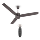 Havells FAB BLDC Ceiling Fan 1200mm, 380 RPM, Savings upto 65%, Reverse Rotation, 4 Modes (Boost, Sleep, Breeze, Mop), Low Wattage 30W, Low Noise, Air Flow:225 CMM, 3 Year Warranty, Cocoa Brown