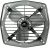Bajaj Bahar 150 MM Exhaust Fan | Strong Metal Body | High Air Delivery | Low Energy Consumption | Comes With Bird Guard | Easy To Mount | 2 Yrs Warranty 【Metallic Grey】