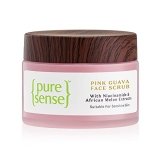 PureSense Pink Guava Face Scrub with Niacinamide & African Melon