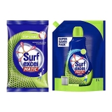 Surf Excel Matic Top Load Detergent Powder 2 kg + Matic Liquid Detergent Top Load Pouch 2l Combo Pack