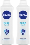 NIVEA Talcum Powder for Men & Women, 400 g ( Pack of 2)