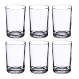 Yera Glass Tumbler – 6 Pieces, Clear, 225ml